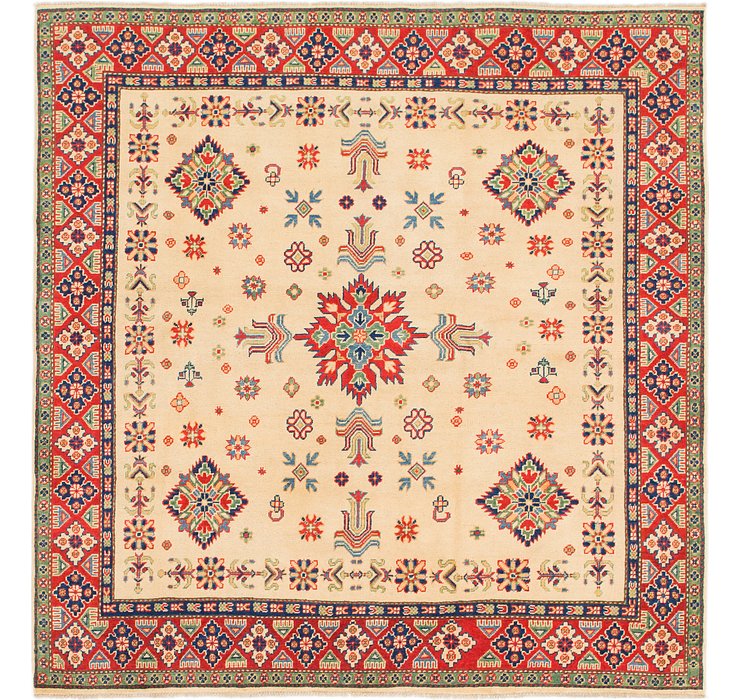 6' 7 x 6' 9 Kazak Square Rug