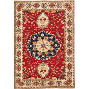 Unique Loom 6' 3 x 8' 10 Kazak Rug