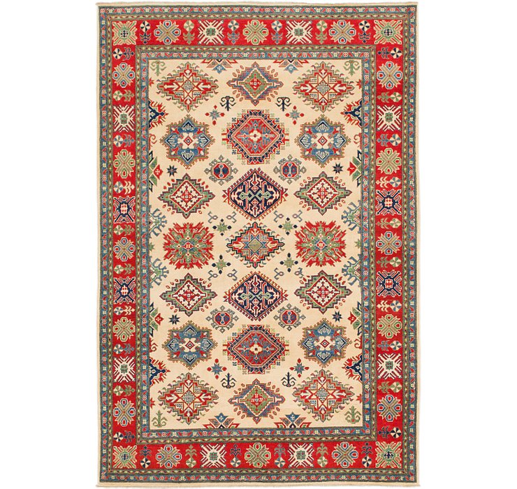 6' 6 x 9' 10 Kazak Rug