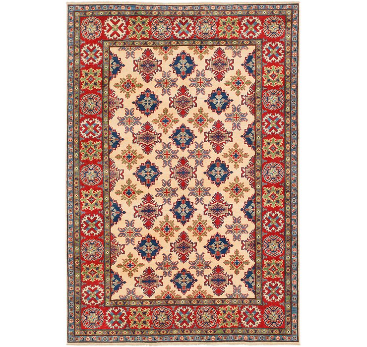 6' 7 x 9' 7 Kazak Rug