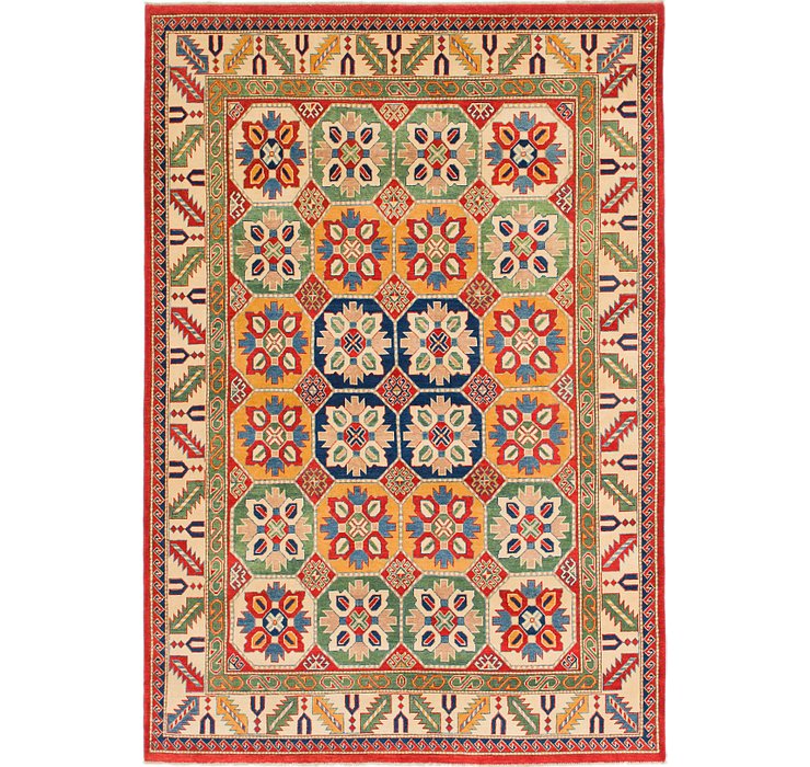 6' 7 x 9' 7 Kazak Rug