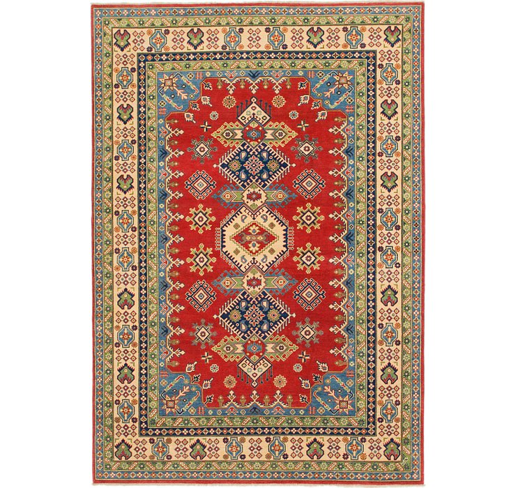 6' 8 x 9' 6 Kazak Rug