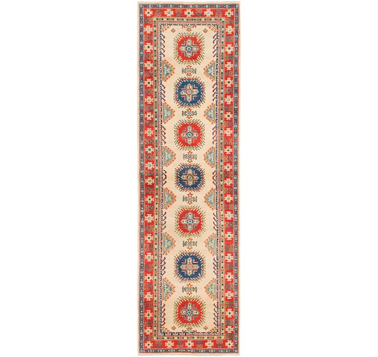 2' 9 x 9' 7 Kazak Runner Rug