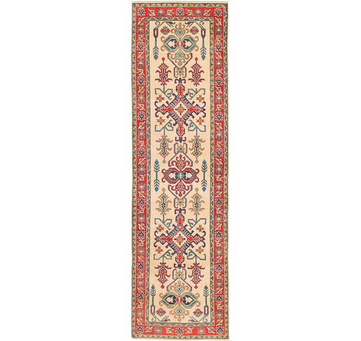 2' 7 x 9' 3 Kazak Runner Rug