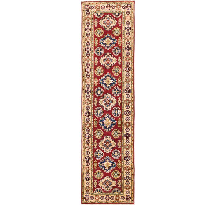 2' 7 x 9' 9 Kazak Runner Rug