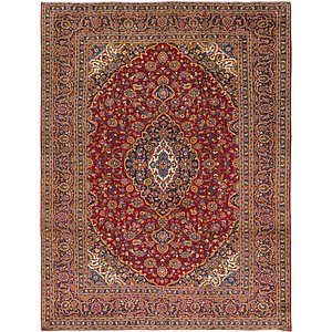9' 10 x 13' Kashan Persian Rug