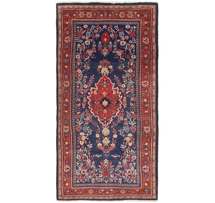 4' 2 x 8' 8 Mahal Persian Runner Rug