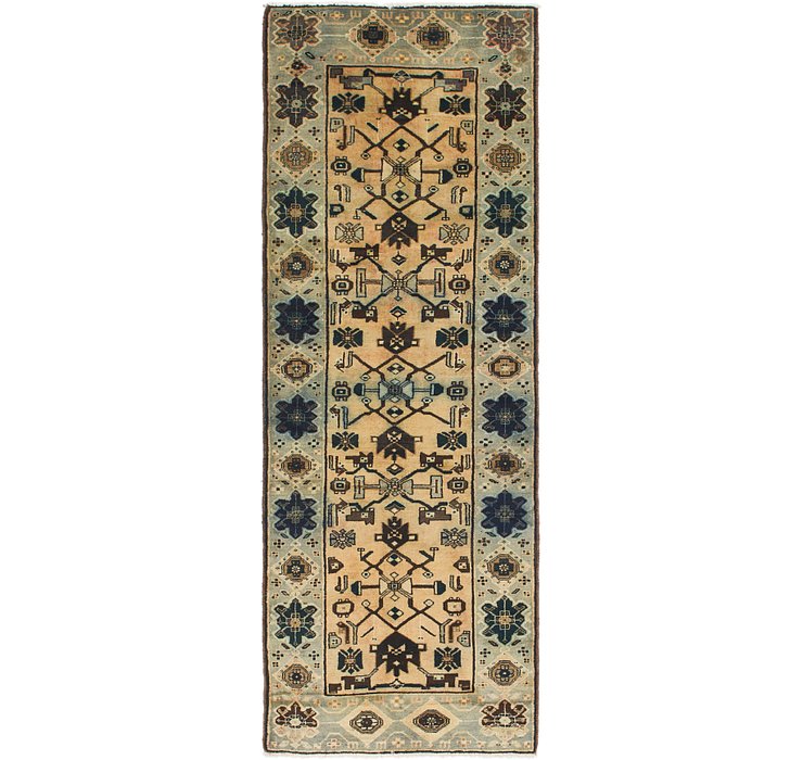 3' 7 x 10' Hamedan Persian Runner ...
