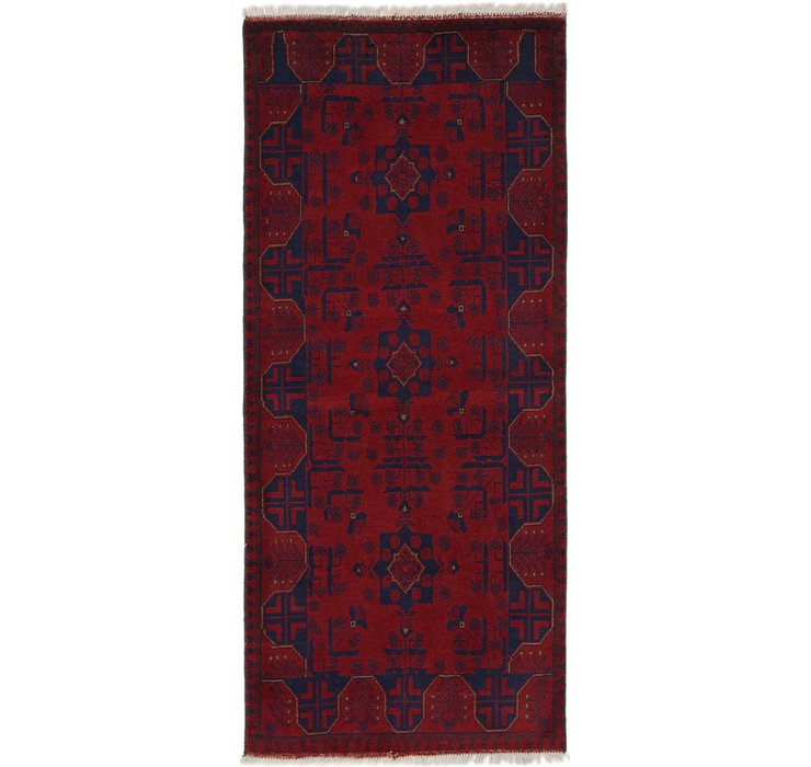 2' 9 x 6' 6 Khal Mohammadi Runner Rug