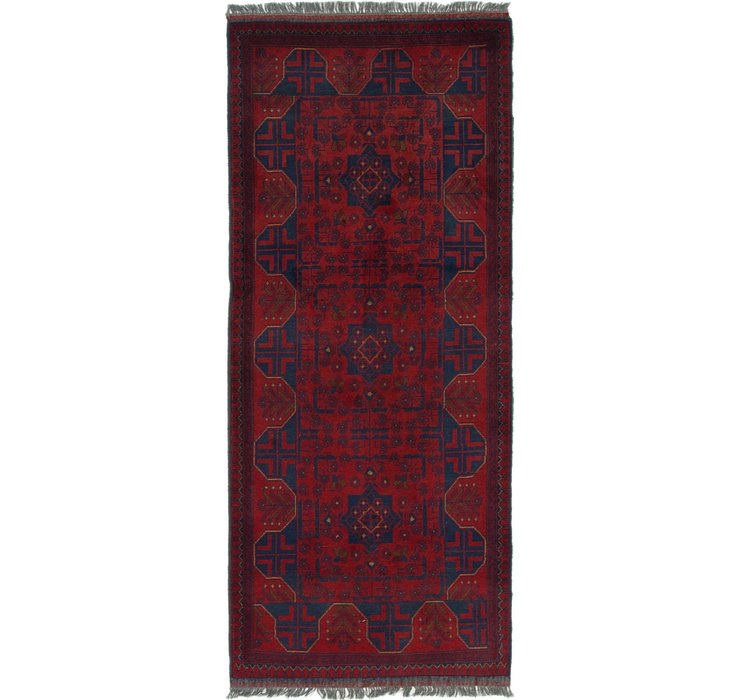 2' 9 x 6' 8 Khal Mohammadi Runner Rug