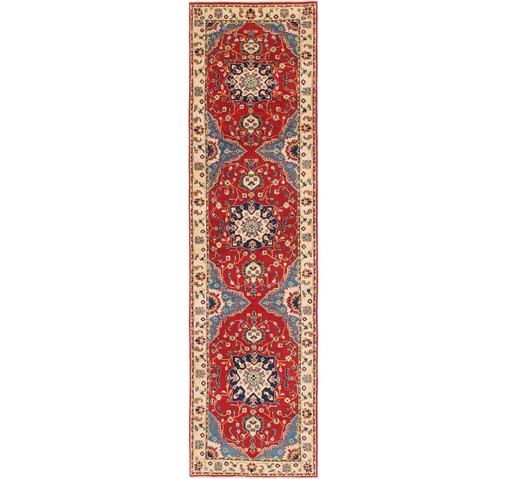 2' 9 x 10' 3 Kazak Runner Rug