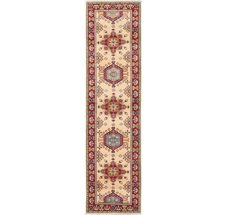 2' 6 x 9' 7 Kazak Runner Rug