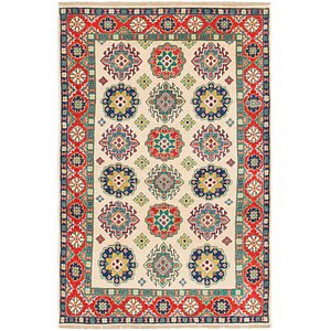 Unique Loom 3' 2 x 5' Kazak Rug