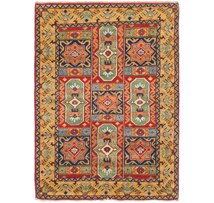 3' 4 x 4' 9 Kazak Rug
