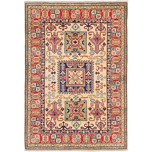 HandKnotted 4' x 6' Kazak Rug