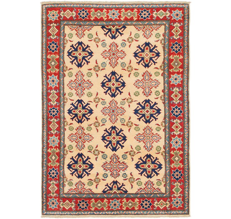 4' x 5' 10 Kazak Rug