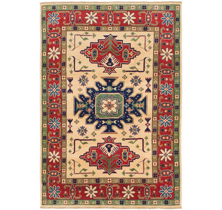 4' 3 x 6' Kazak Rug