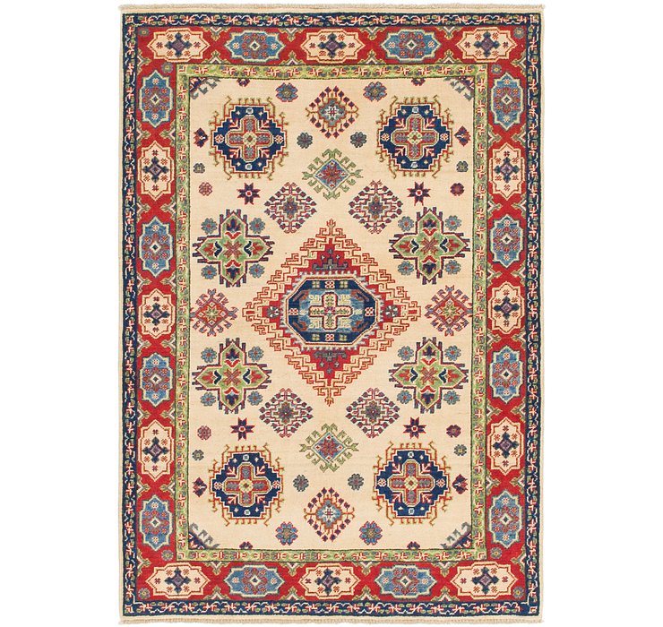 4' x 5' 10 Kazak Rug