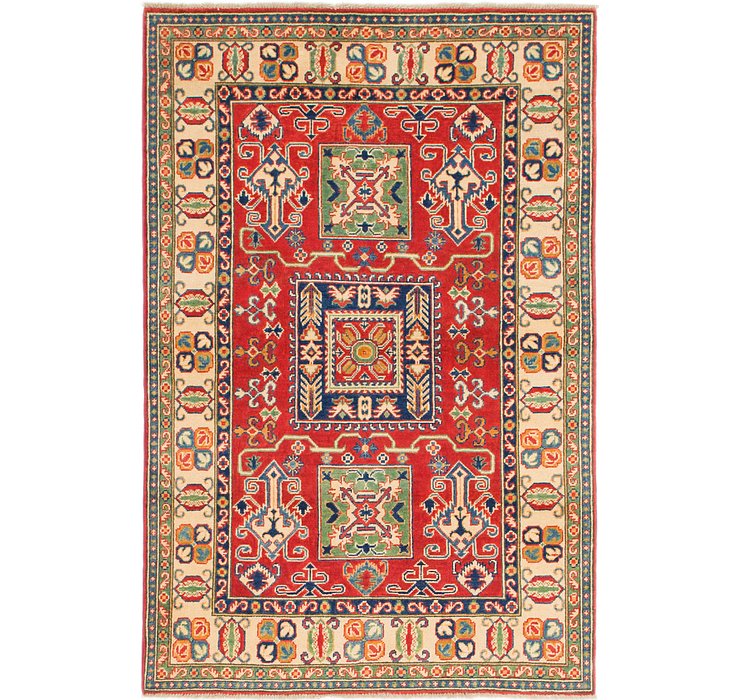 4' x 6' Kazak Rug