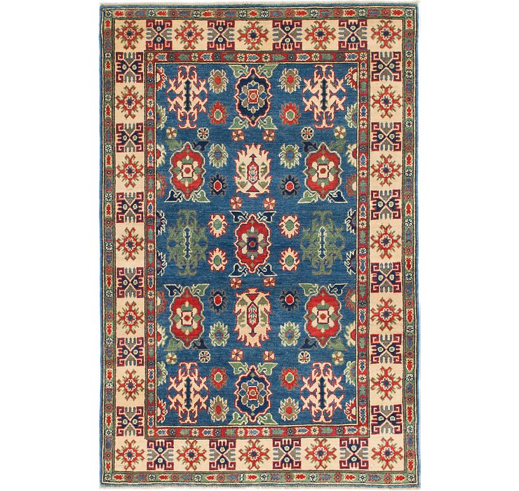 4' 2 x 6' 2 Kazak Rug