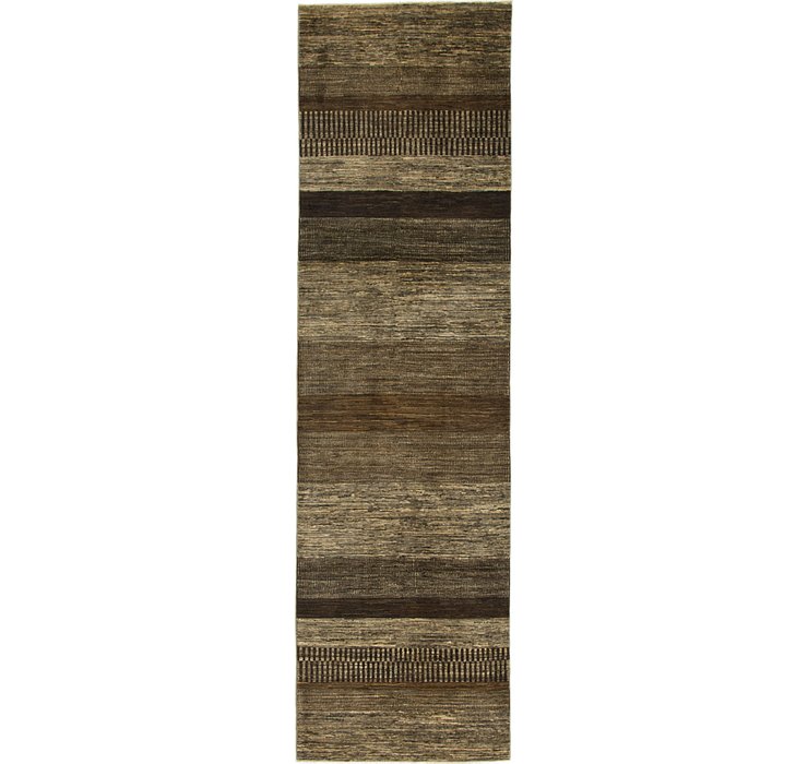 2' 10 x 10' Modern Ziegler Runner Rug