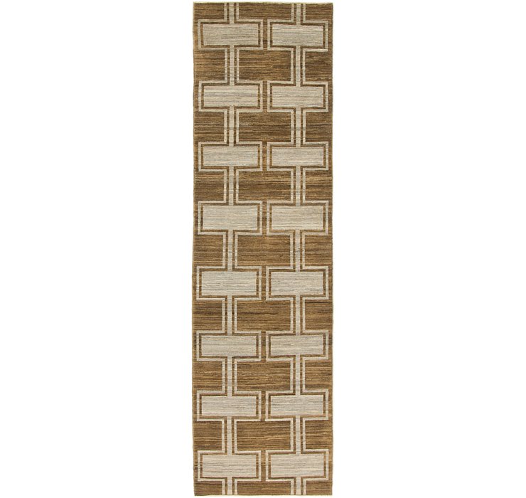 2' 9 x 9' 9 Modern Ziegler Runner Rug