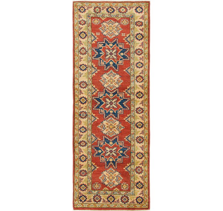 2' x 5' 4 Kazak Runner Rug