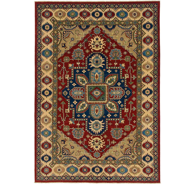 6' 7 x 9' 8 Kazak Rug