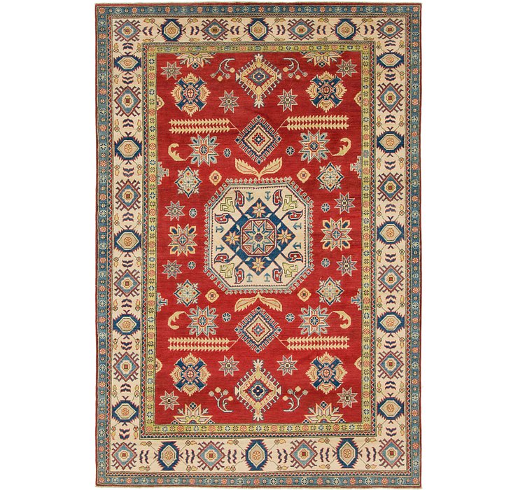 6' 4 x 9' 5 Kazak Rug