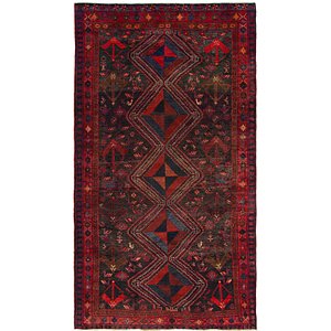 Unique Loom 5' 2 x 9' 4 Ghashghaei Persian Rug