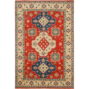 Unique Loom 6' x 9' Kazak Rug