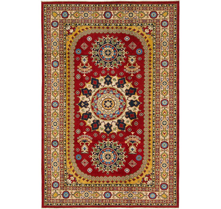 198cm x 295cm Kazak Rug