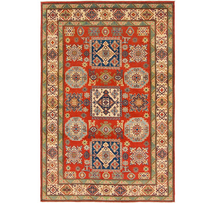 6' x 9' Kazak Rug