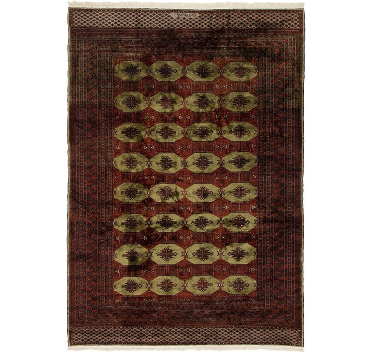 6' x 8' 9 Torkaman Persian Rug