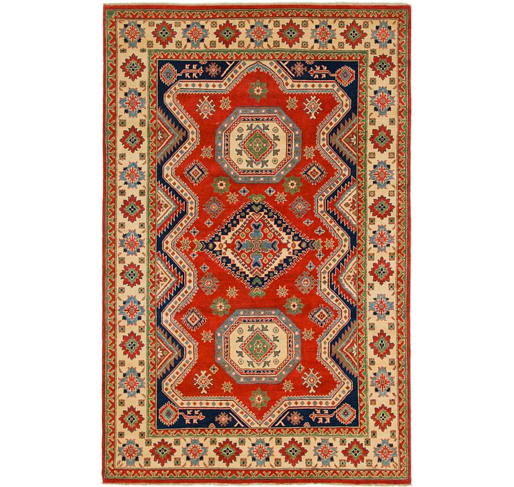 6' 5 x 9' 10 Kazak Rug