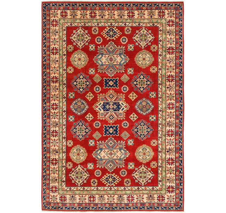 6' 7 x 10' Kazak Rug