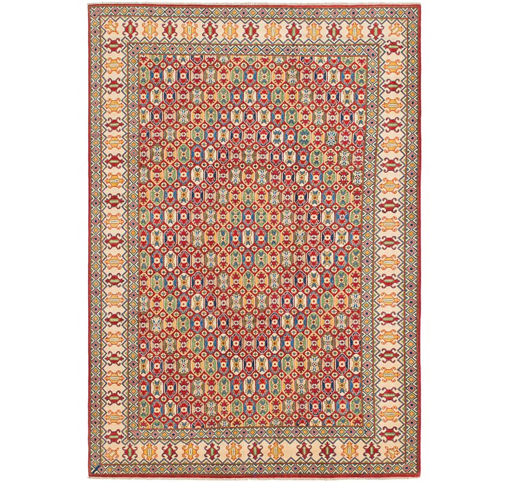 6' 8 x 9' 6 Kazak Rug