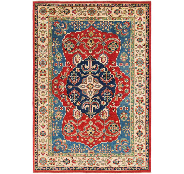 6' 6 x 9' 10 Kazak Rug