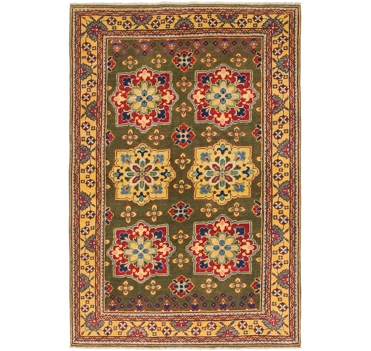 4' 2 x 6' 3 Kazak Rug