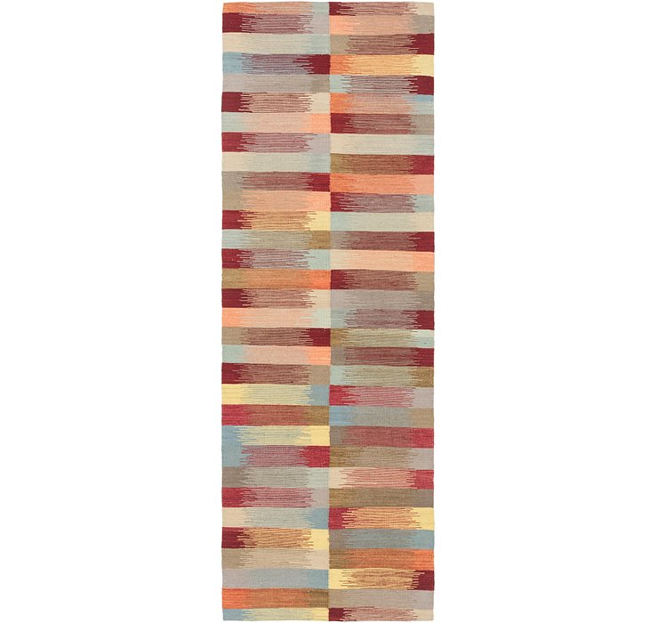 2' 5 x 7' 6 Kilim Modern Runner Rug