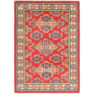 4' x 5' 8 Kazak Rug