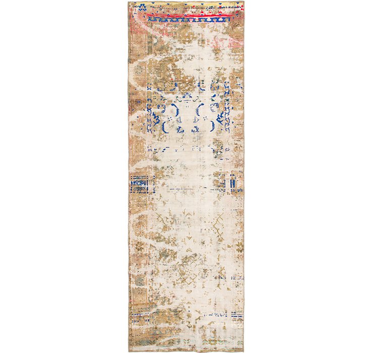 3' 3 x 10' Ultra Vintage Persian R...