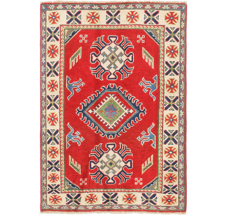 80cm x 122cm Kazak Rug