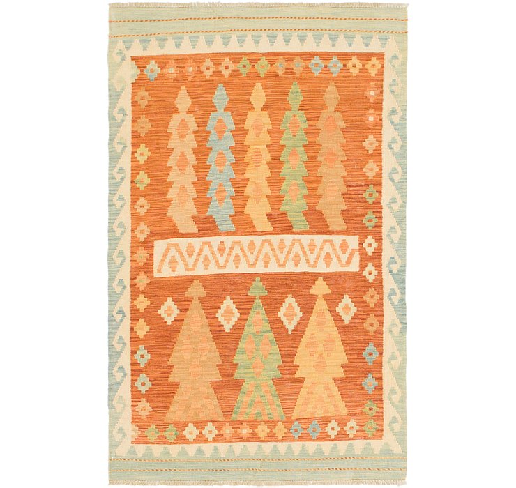 3' 3 x 5' Kilim Waziri Rug