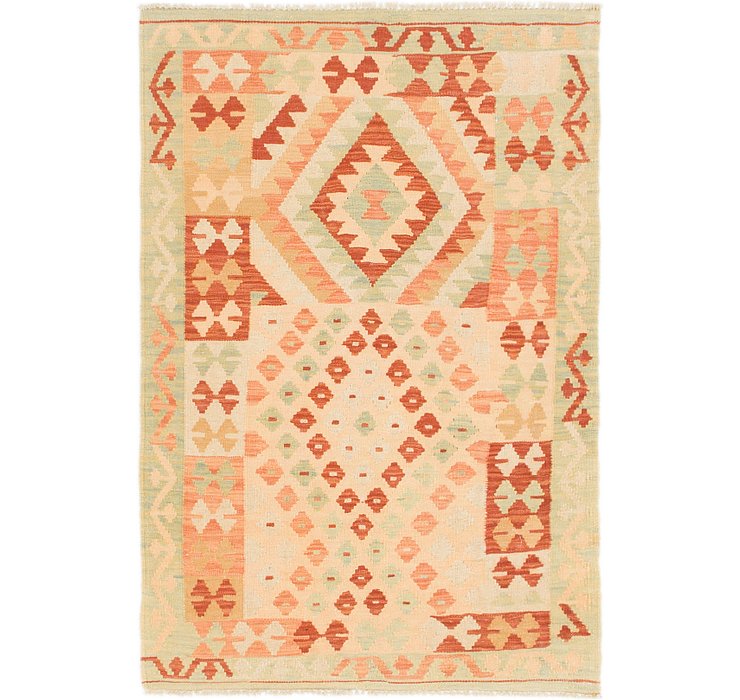 3' 3 x 4' 9 Kilim Waziri Rug