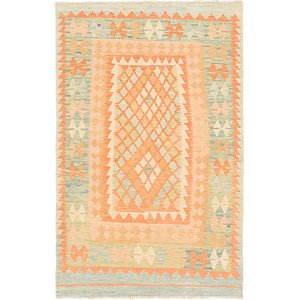 3' x 4' 9 Kilim Waziri Rug