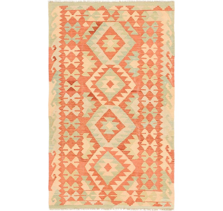 3' 2 x 5' Kilim Waziri Rug