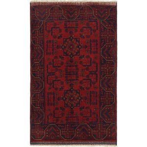 HandKnotted 2' 7 x 4' 2 Khal Mohammadi Rug