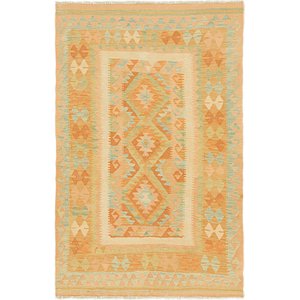 3' 2 x 5' Kilim Waziri Rug