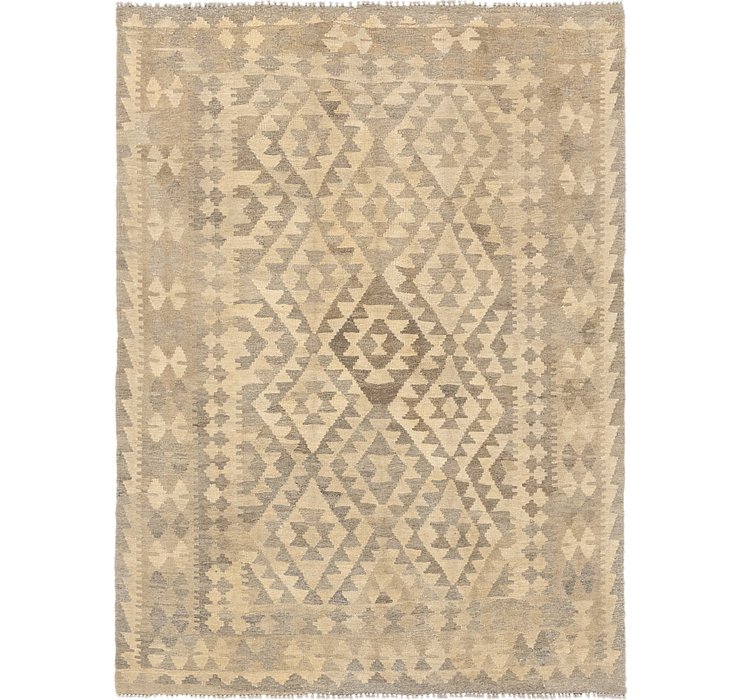 4' 10 x 6' 5 Kilim Waziri Rug